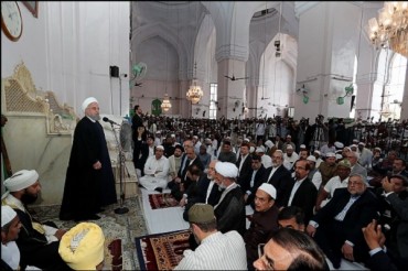 Rais Rouhani ataka Waislamu duniani waungane mbele ya maadui wengine wa Uislamu