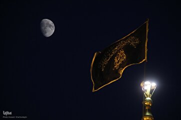 Black Flag Hoisted on Dome of Hazrat Masoumeh Holy Shrine in Qom
