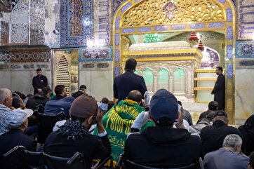 Lebanese Victims of Israeli Pager Attacks Visit Imam Reza Shrine