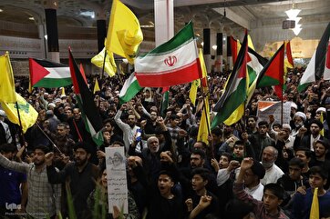 Commemoration of Martyr Nasrallah at Hazrat Masoumeh Holy Shrine