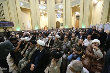 Photo Gallery: Memorial Service for Late Wife of Ayatollah Sistani in Tehran