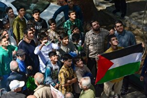 Manifestaciones internacionales Al-Quds en todo Irán en 2024