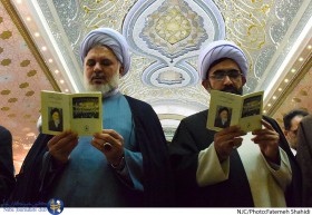 تجدید پیمان اعضای سازمان اوقاف با آرمان‌های امام راحل(ره)