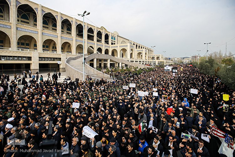 راهپیمایی استکبارستیزی مردم تهران پس از نماز جمعه