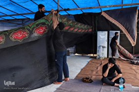 آماده‌سازی مواکب در مرز چذابه