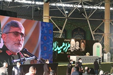 فیلم | سردار قاآنی: دشمن ۳۰ سال دنبال ترور شهید سلیمانی بود