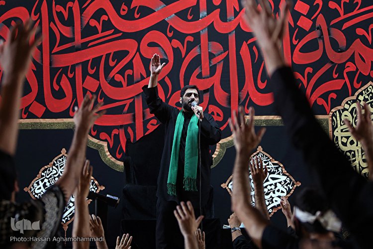 عزاداری شب تاسوعای حسینی هیئت ریحانةالحسین(ع)