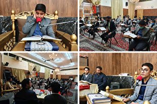 محفل انس با قرآن به یاد شهید فخری‌زاده در مشهد به روایت تصویر