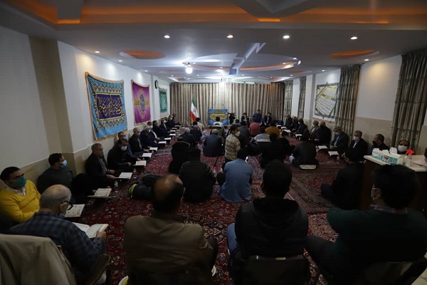 جلسه آموزش قرآن «اصغر خانوردیلو» در منیریه + صوت و عکس
