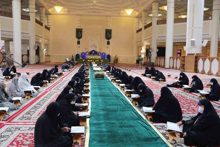 مراسم ترتیل&zwnj;خوانی حرم شاهچراغ(ع)