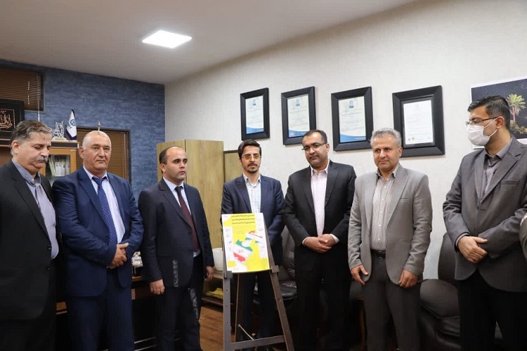 رونمایی از پوستر  نمایشگاه تخصصی توانمندی‌های تولیدی و صادراتی  ایران در تاجیکستان، شیراز
