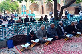 محفل قرآنی «شنه‌‌ی ره‌‌حمه‌‌ت» در سنندج برگزار شد