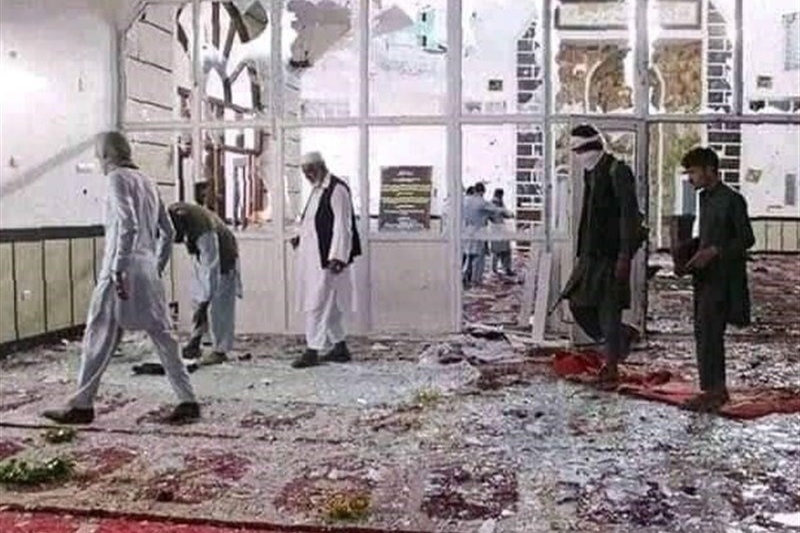 انفجار مسجدی در ولایت قندوز افغانستان