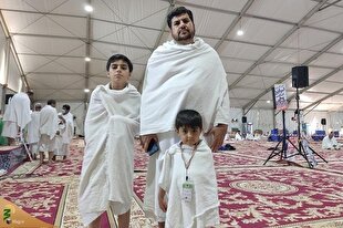 حاجی سه و نیم ساله؛ کوچک‌ترین زائر ایرانی خانه خدا