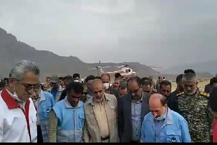 بازدید وزیر کشور از سیل استهبان 