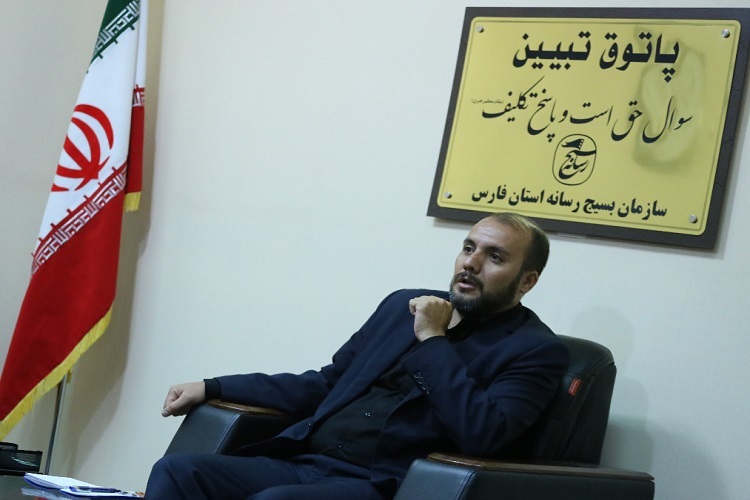 فرشاد عالی، مسئول ارتباطات و روابط عمومی سازمان بسیج  مستضعفین