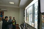 بازدید استاندار خوزستان از مرکز مانیتورینگ مرز شلمچه