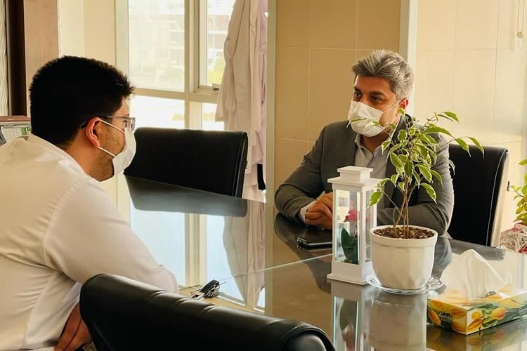 بازدید محمدعلی مصلحی‌فر از بیمارستان پیوند اعضا، معاونت گردشگری استانداری فارس