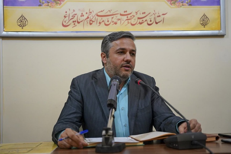 مهدی محسنی، معاون علمی، آموزشی و پژوهشی حرم مطهر شاهچراغ(ع)