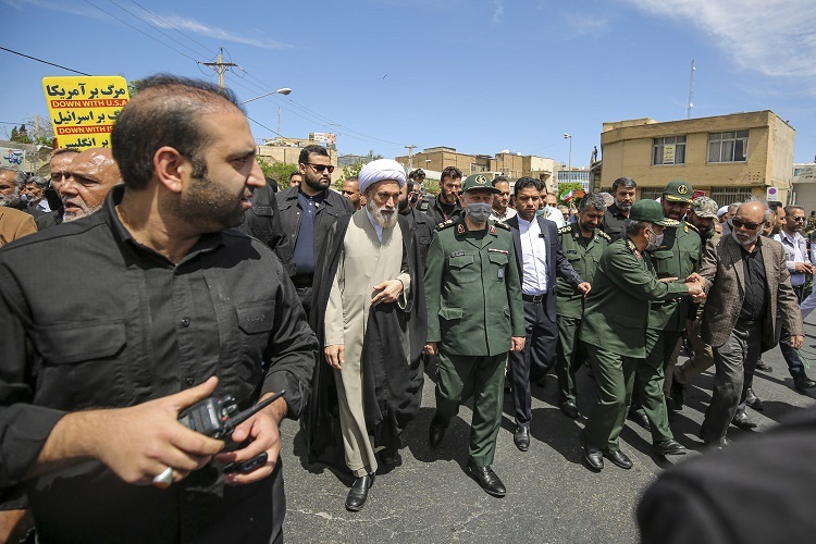 آیت‌الله دژکام، راهپیمایی روز قدس