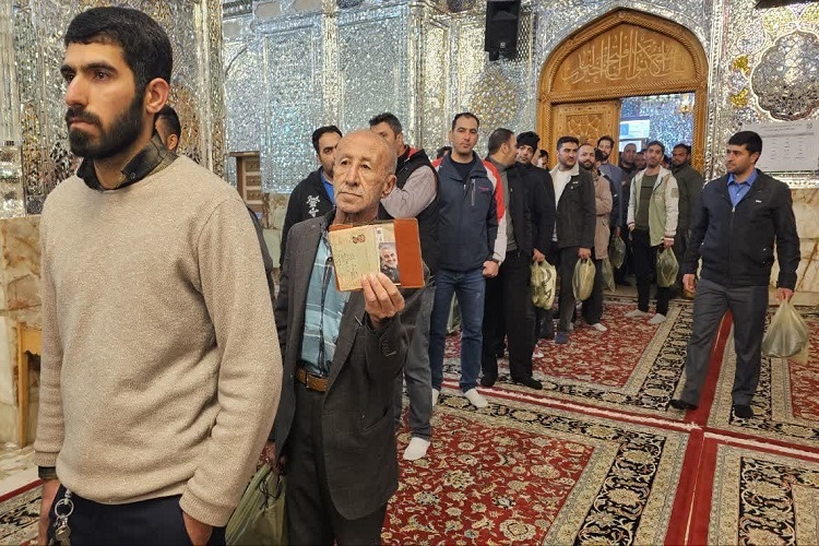 انتخابات، حرم شاهچراغ(ع)