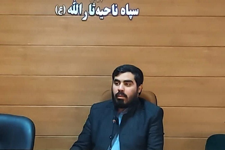 محمد احمدی، فرمانده حوزه بسیج اصناف و بازاریان سپاه ثارالله(ع) شیراز