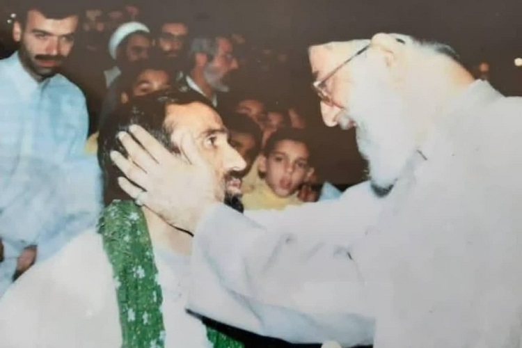 دیدار سردار سید رحیم بازیار با رهبری دیدار سردار سید رحیم بازیار با رهبری