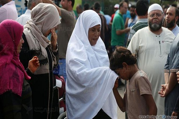 شور و شعف نخستین کاروان زائران فلسطینی عازم حج + فیلم و عکس