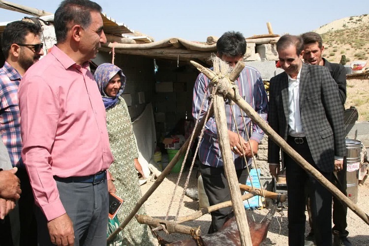 بازدید مدیرکل صدا و سیمای فارس از منطقه عشایر
