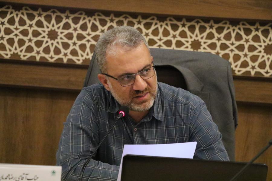رضا محمدیان، رئیس کمیسیون فرهنگی، گردشگری و سومین حرم اهل بیت (ع) شورای اسلامی شهر شیراز