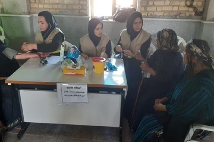 اردوی جهادی سلامت،  نودران فیروزآباد