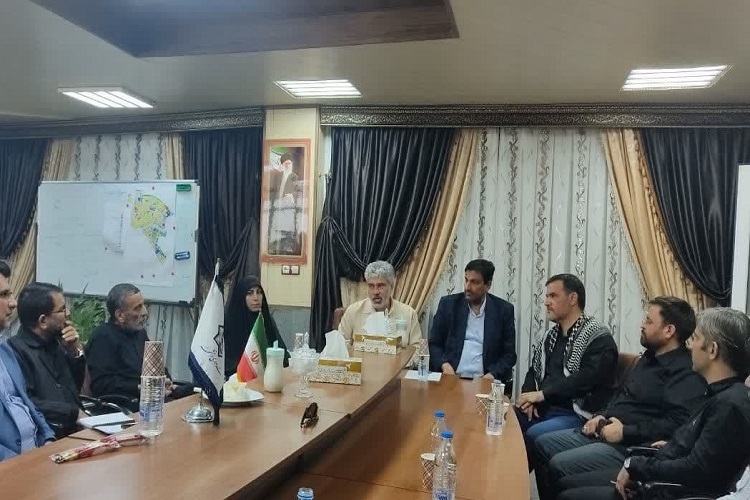 نشست هماهنگی موکب احمدبن موسی ـ شاهچراغ(ع)، خرمشهر