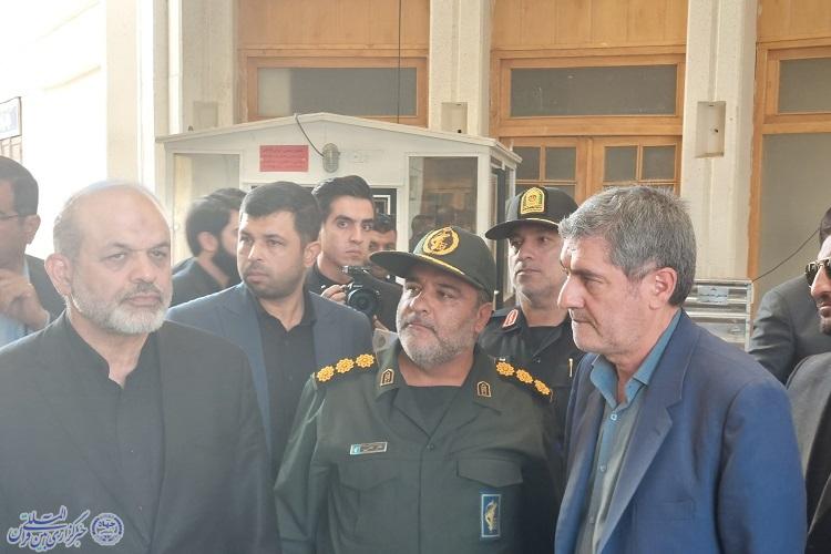 استقبال از وزیر کشور در شیراز