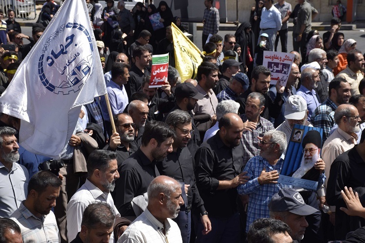 تشییع شهدای حادثه تروریستی حرم شاهچراغ(ع)، شیراز