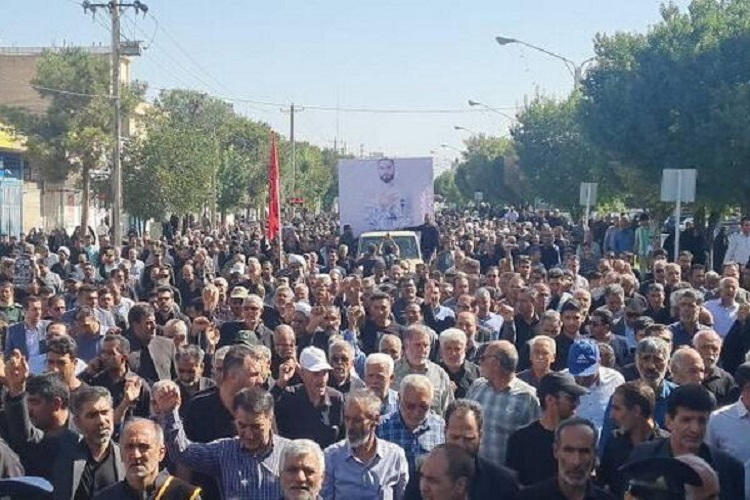 تشییع پیکر شهید «محمد جهانگیری»، مرودشت