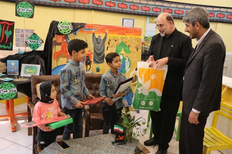 تقدیر مدیر عامل کانون‌های پرورش فکری از کودکان شجاع حمله تروریستی حرم شاه‌چراغ(ع)