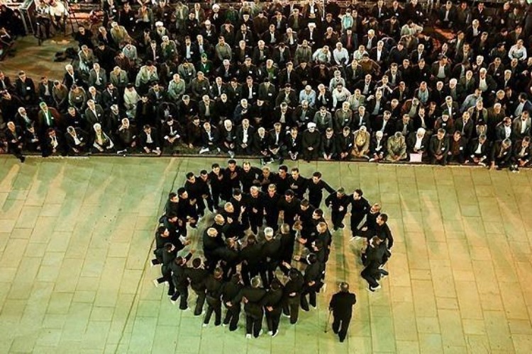 سینه زنی قطاری شیراز