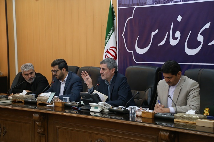 نشست ستاد هماهنگی اربعین، فارس