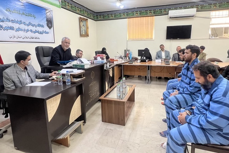 دادگاه متهمان حادثه دوم تروریستی حرم شاهچراغ(ع)، شیراز
