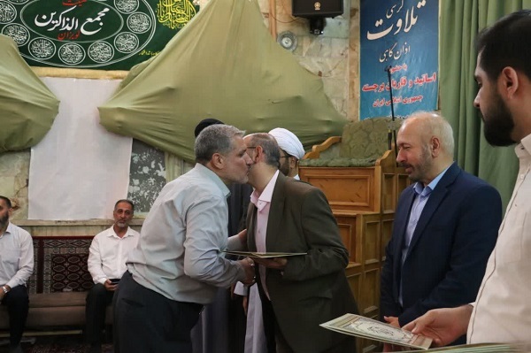 تصاویری از جشن ختم قرآن مسجد جامع لویزان + عکس