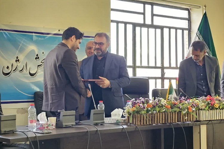 مراسم معارفه بخشدار جدید بخش ارژن شیراز