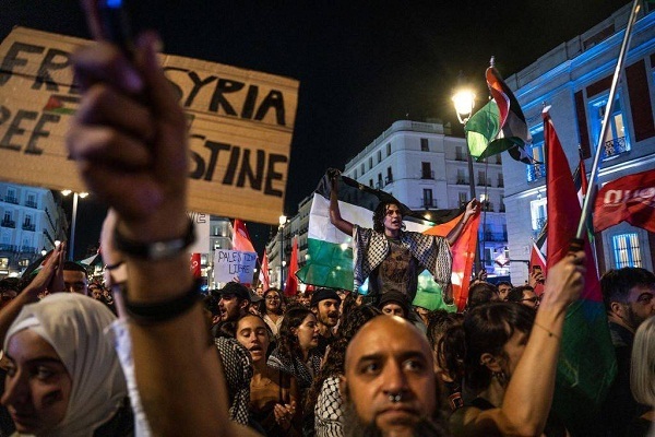 فراخوان حماس برای خروش جهان در روز جمعه/ تداوم تظاهرات همبستگی در آمریکا و اروپا + فیلم