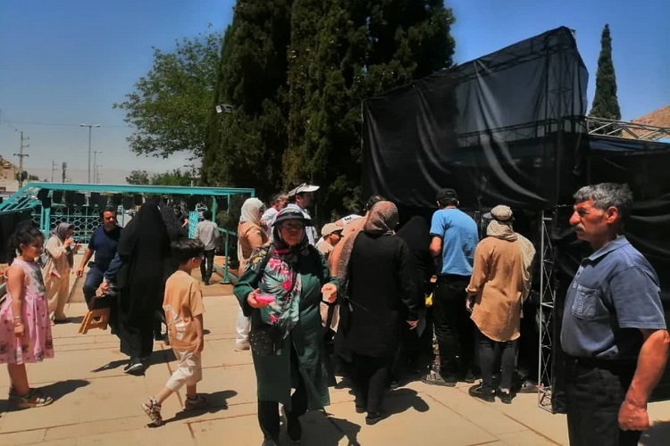 موکب به مناسبت شهادت رئیس جمهور، شیراز