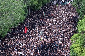 قدردانی از حضور مردم آذربایجان‌شرقی در آیین تشییع شهدای خدمت