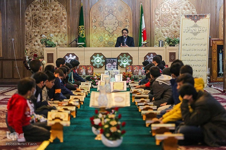 طرح «فرزندان قرآنی ـ مکتب سلیمانی»، حرم شاهچراغ(ع)