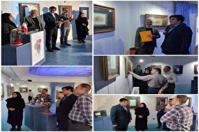 نمایشگاه خوشنویسی «عید تا عید» در الیگودرز  برپا شد