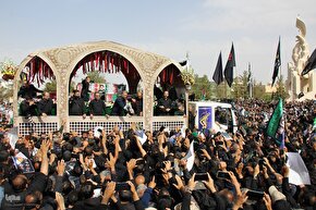 تشیع شهید آیت‌الله رئیسی در بیرجند