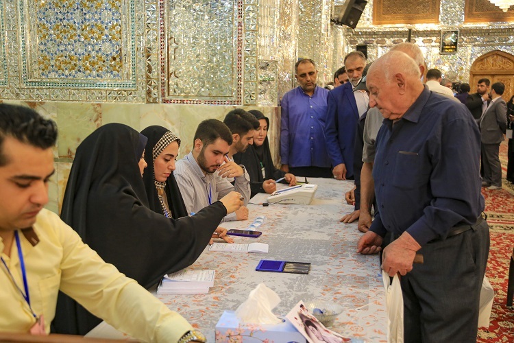 انتخابات ریاست جمهوری، حرم شاهچراغ(ع) انتخابات ریاست جمهوری، حرم شاهچراغ(ع)