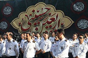 بدرقه کاروان بهداشت و درمان اربعین