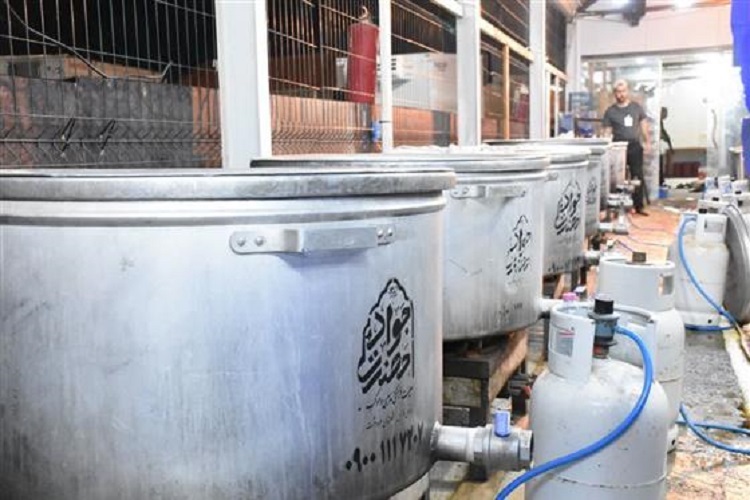 اطعام زائران اربعین